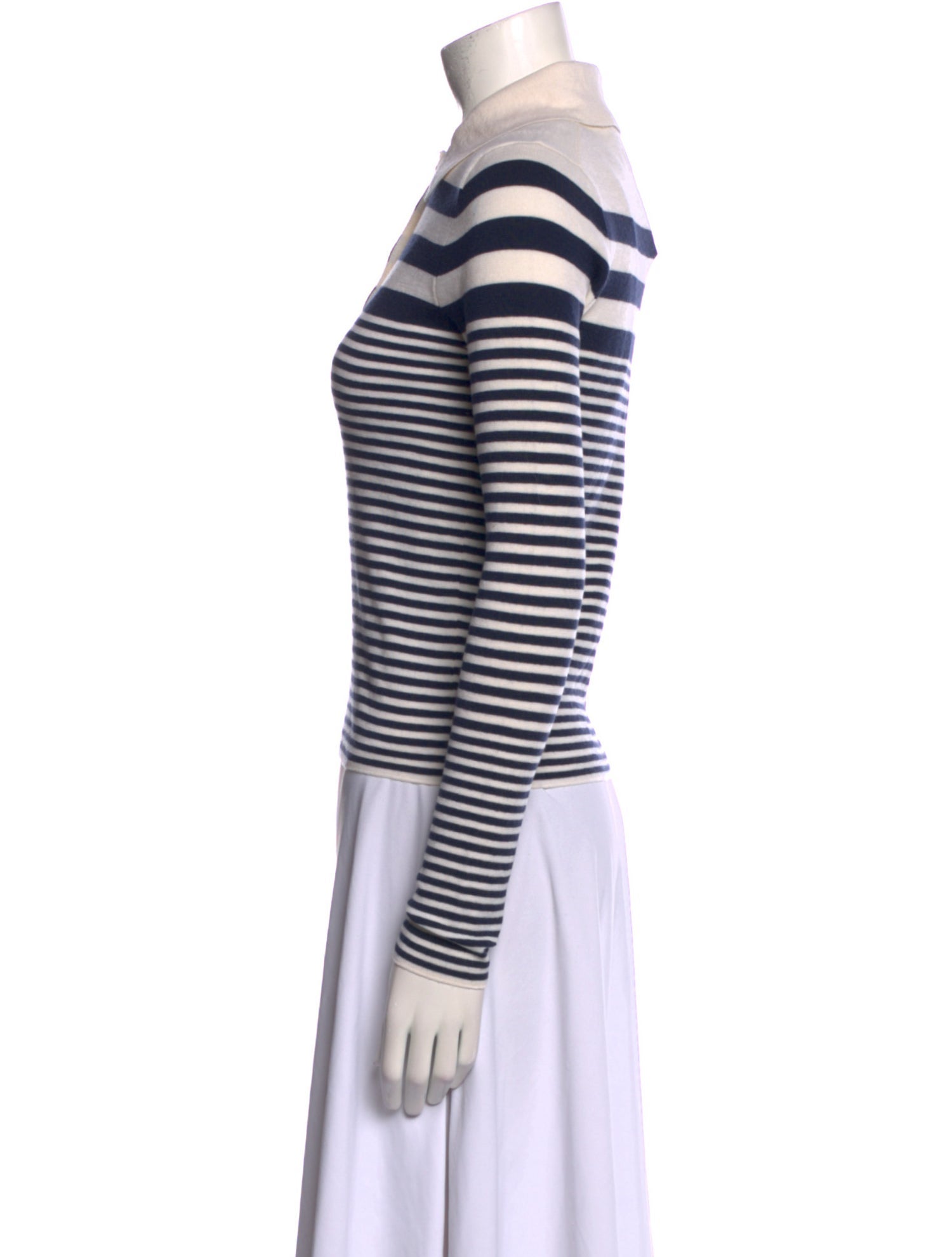 Veronica Beard Merino Wool Striped Sweater w/ Tags