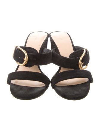 Veronica Beard Suede Slides