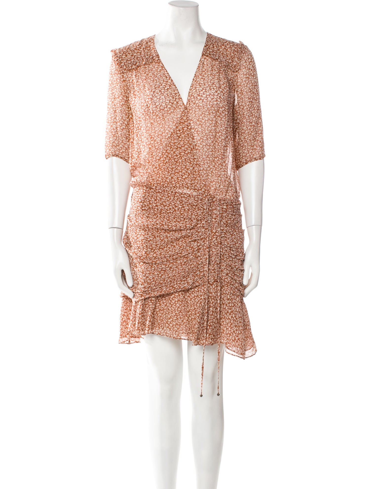 Veronica Beard Silk Knee-Length Dress