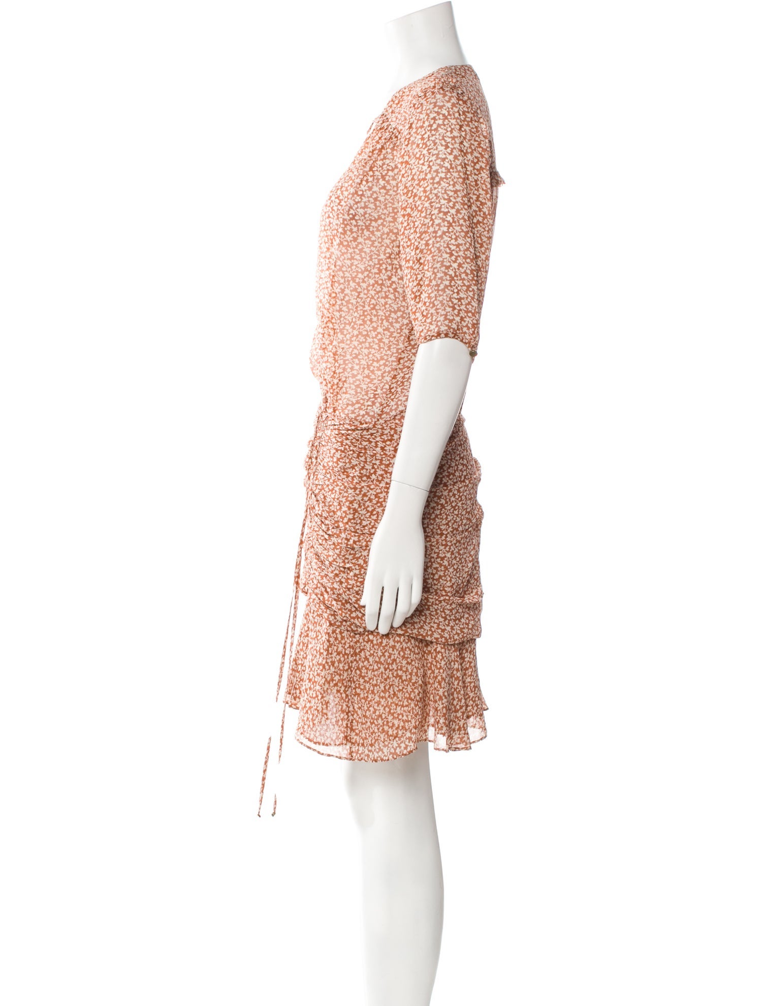 Veronica Beard Silk Knee-Length Dress