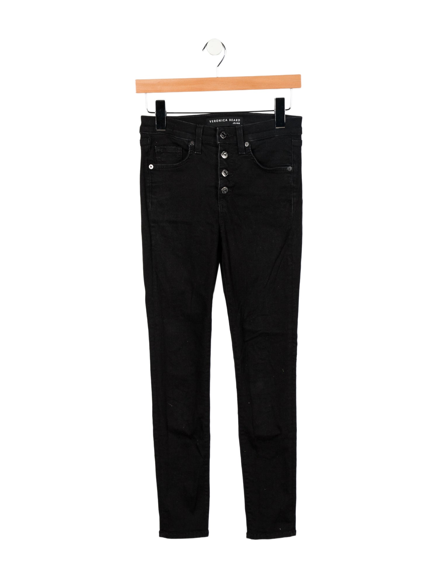 Veronica Beard Mid-Rise Skinny Leg Jeans