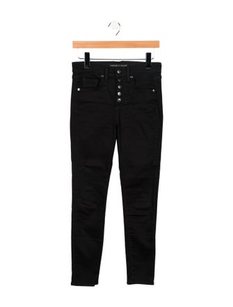 Veronica Beard Mid-Rise Skinny Leg Jeans