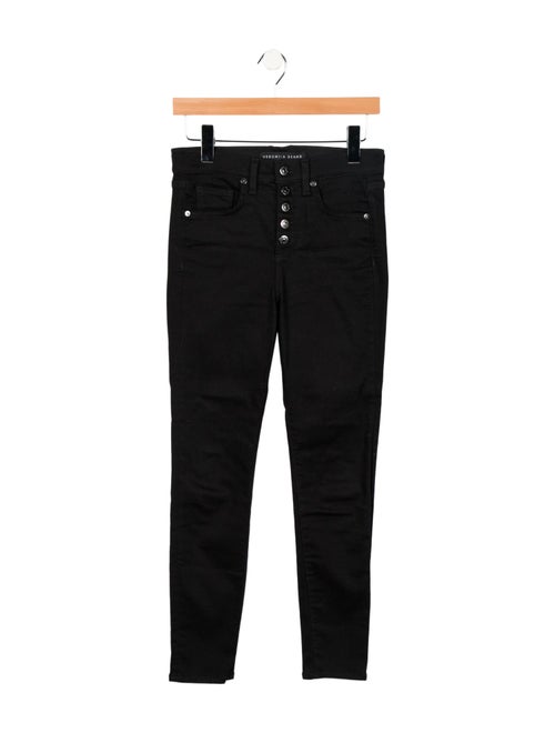 Veronica Beard Mid-Rise Skinny Leg Jeans