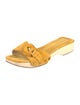Veronica Beard Suede Studded Accents Slides