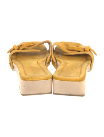 Veronica Beard Suede Studded Accents Slides