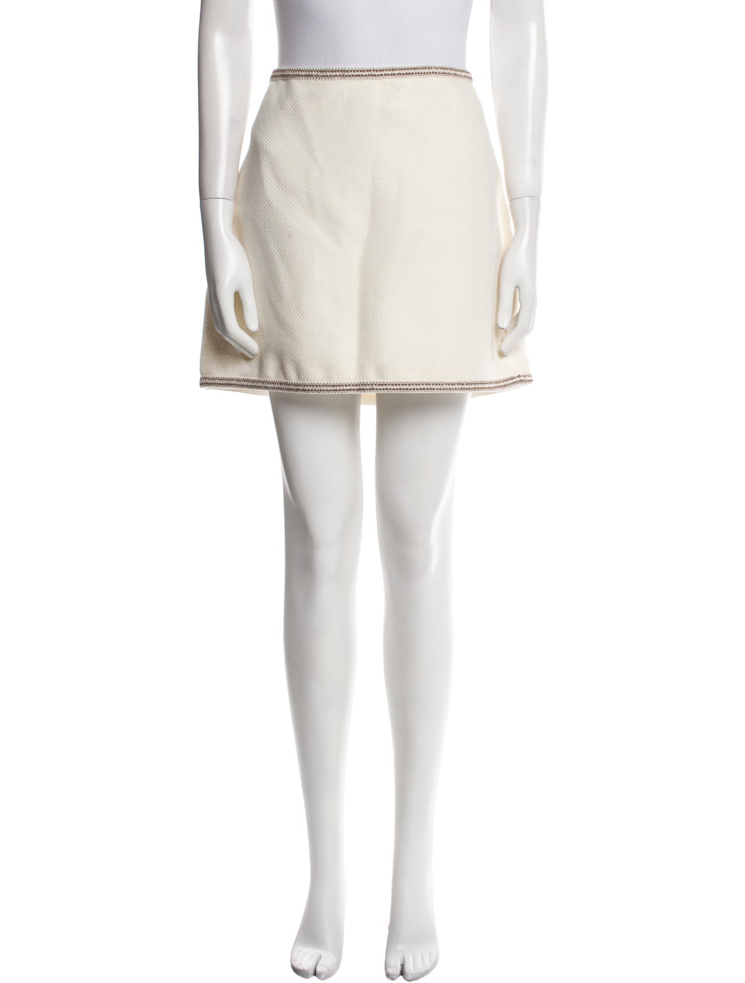 Veronica Beard Braided Accents Mini Skirt w/ Tags