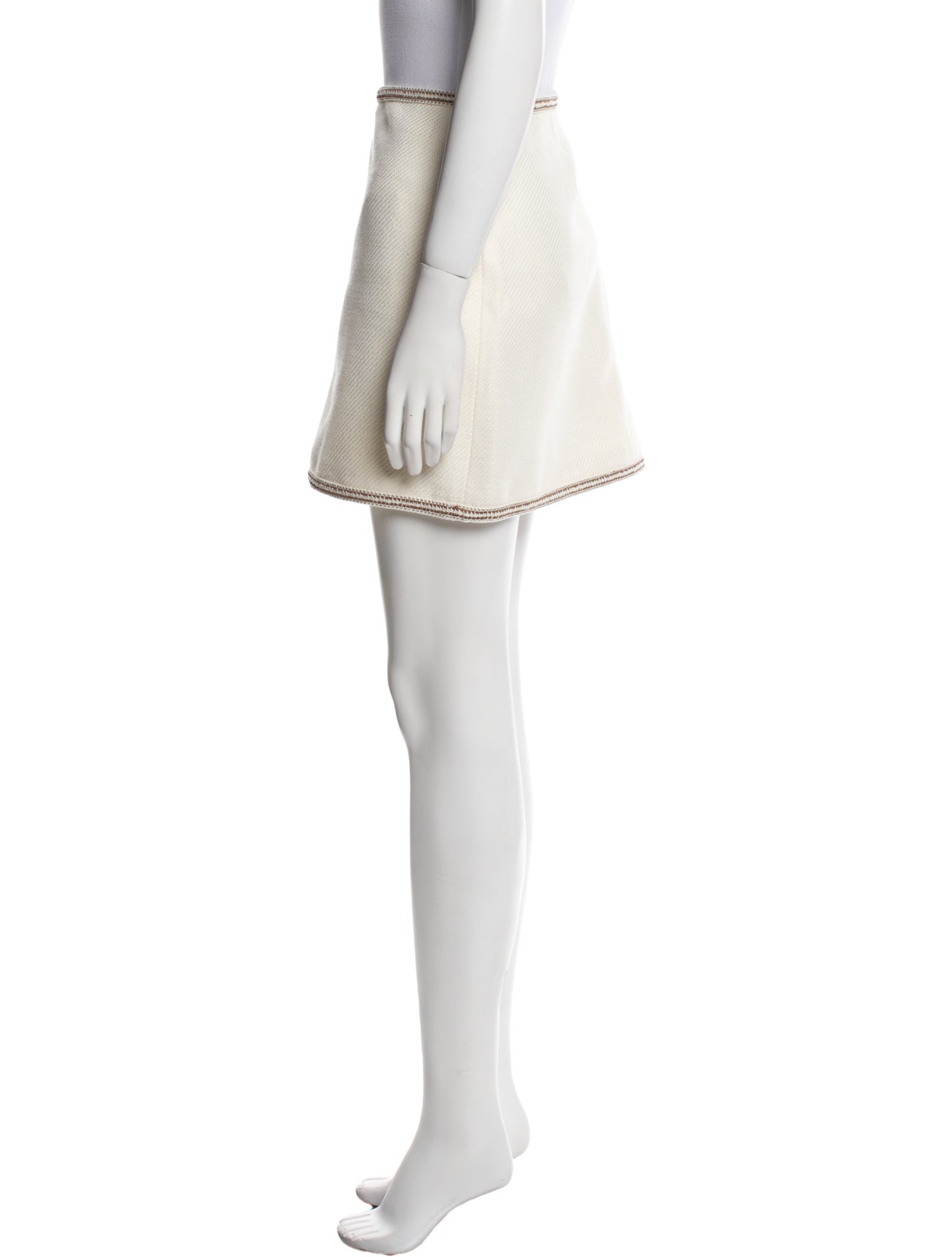 Veronica Beard Braided Accents Mini Skirt w/ Tags