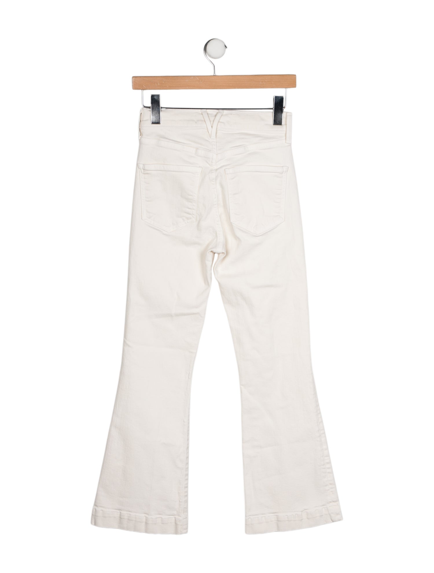 Veronica Beard Mid-Rise Wide Leg Jeans