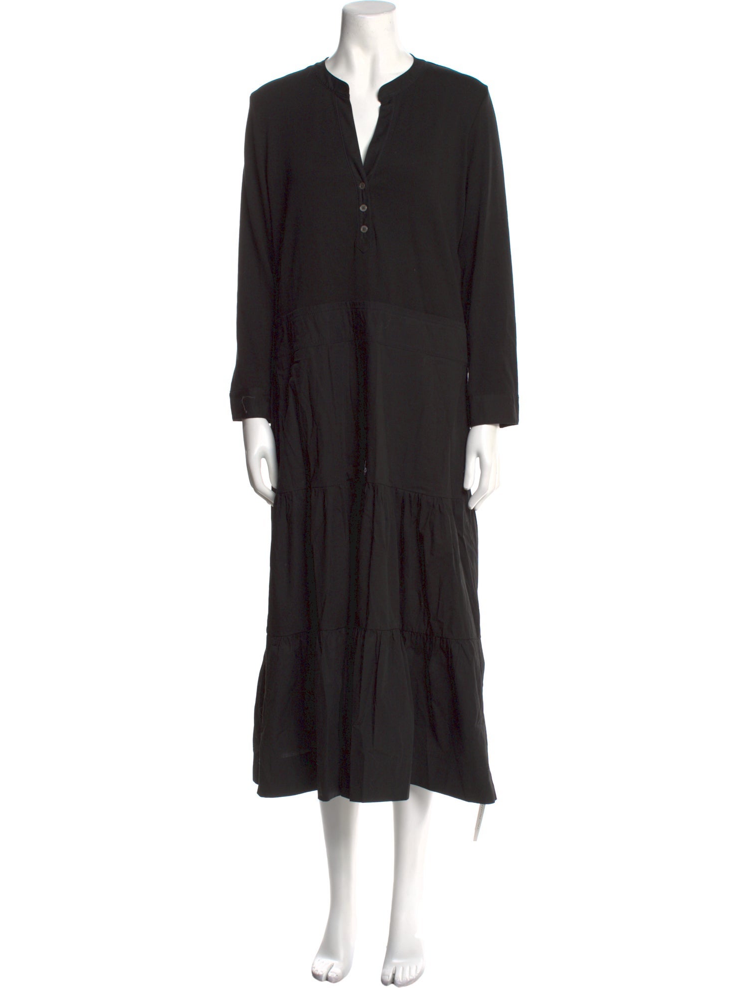 Veronica Beard V-Neck Midi Length Dress