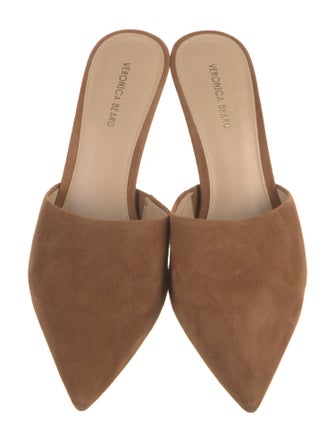 Veronica Beard Suede Mules