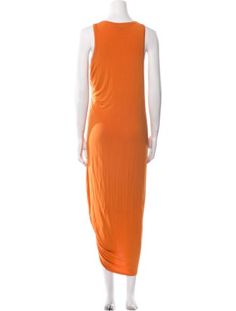 Veronica Beard Scoop Neck Midi Length Dress