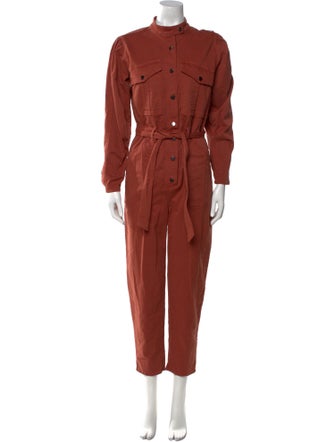 Veronica Beard Mock Neck Jumpsuit