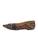 Veronica Beard Ponyhair Printed Ballet Flats