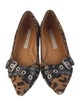Veronica Beard Ponyhair Printed Ballet Flats