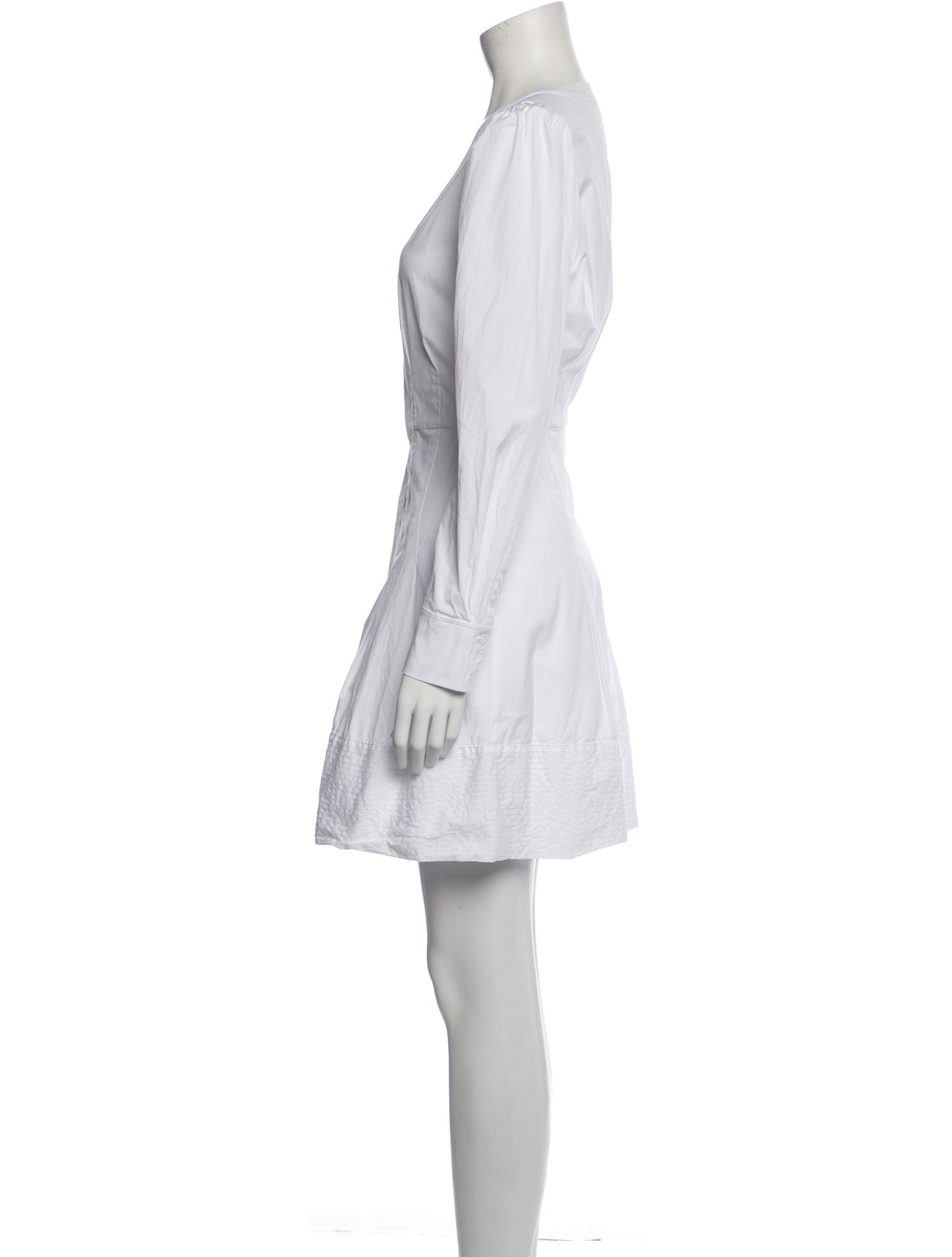 Veronica Beard V-Neck Mini Dress