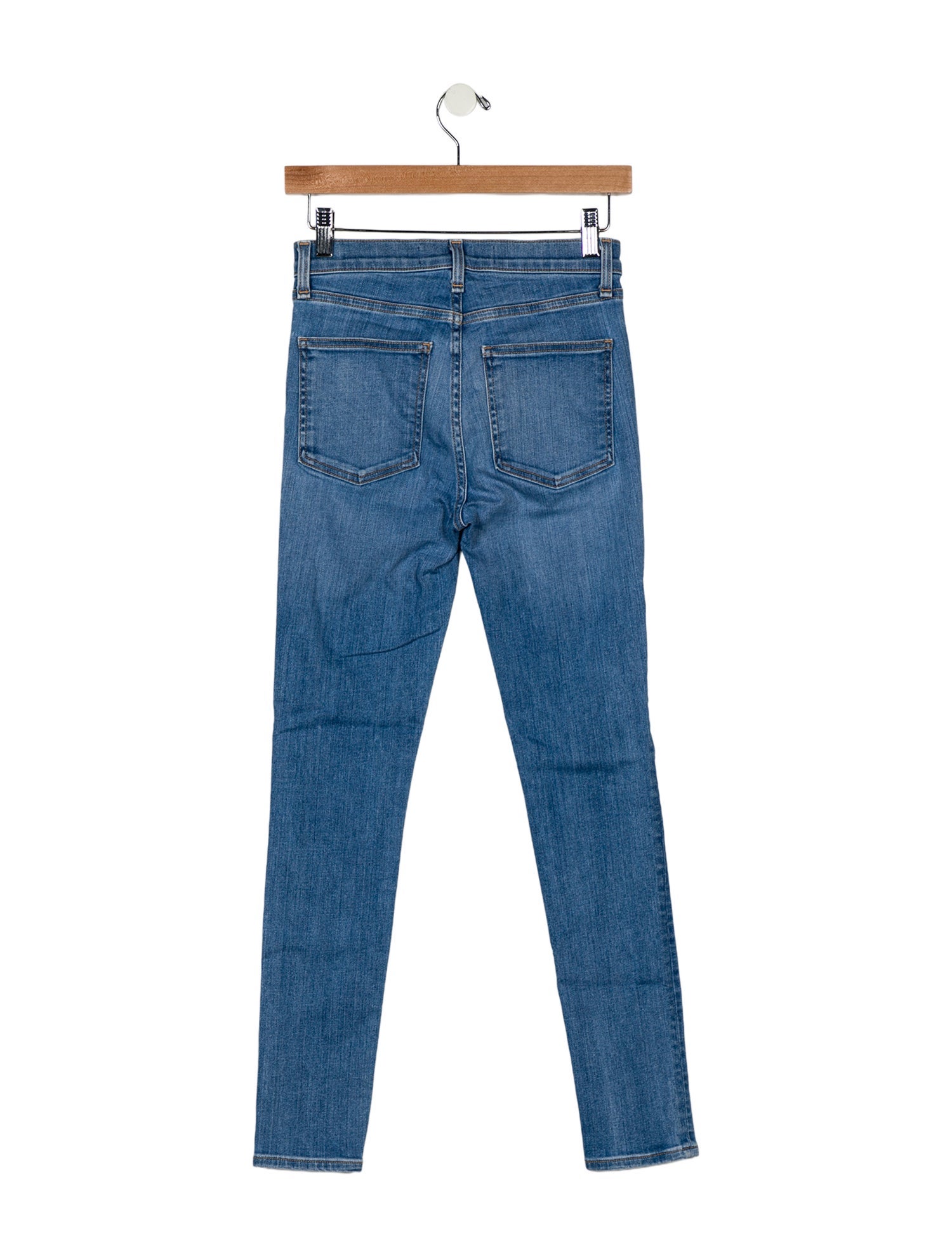 Veronica Beard Mid-Rise Skinny Leg Jeans