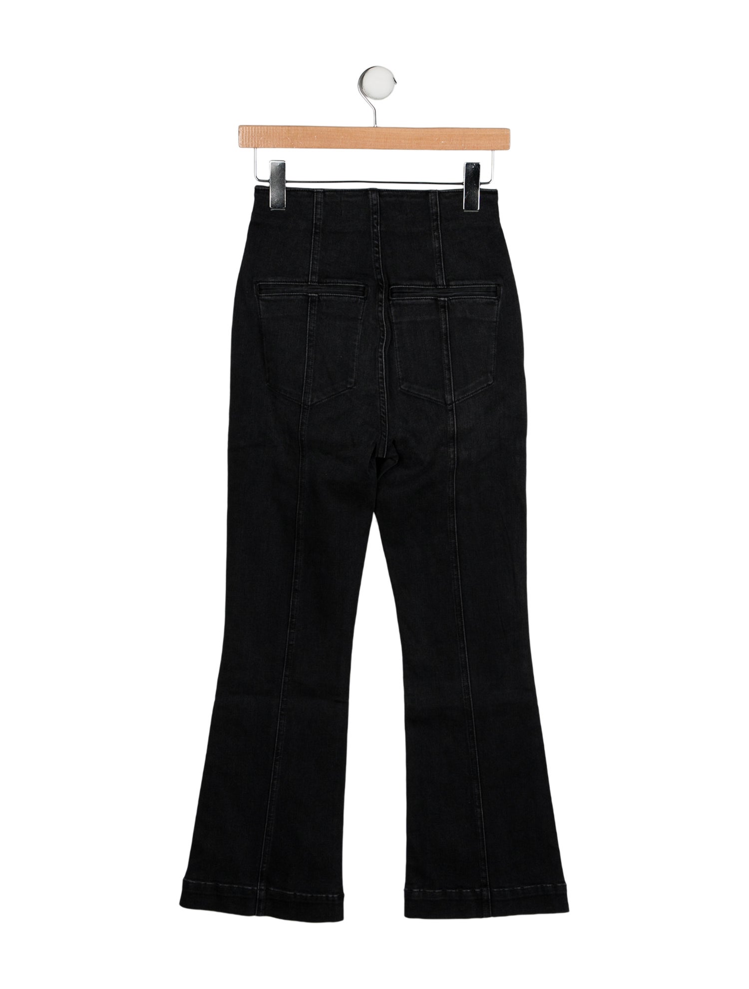Veronica Beard High-Rise Wide Leg Jeans