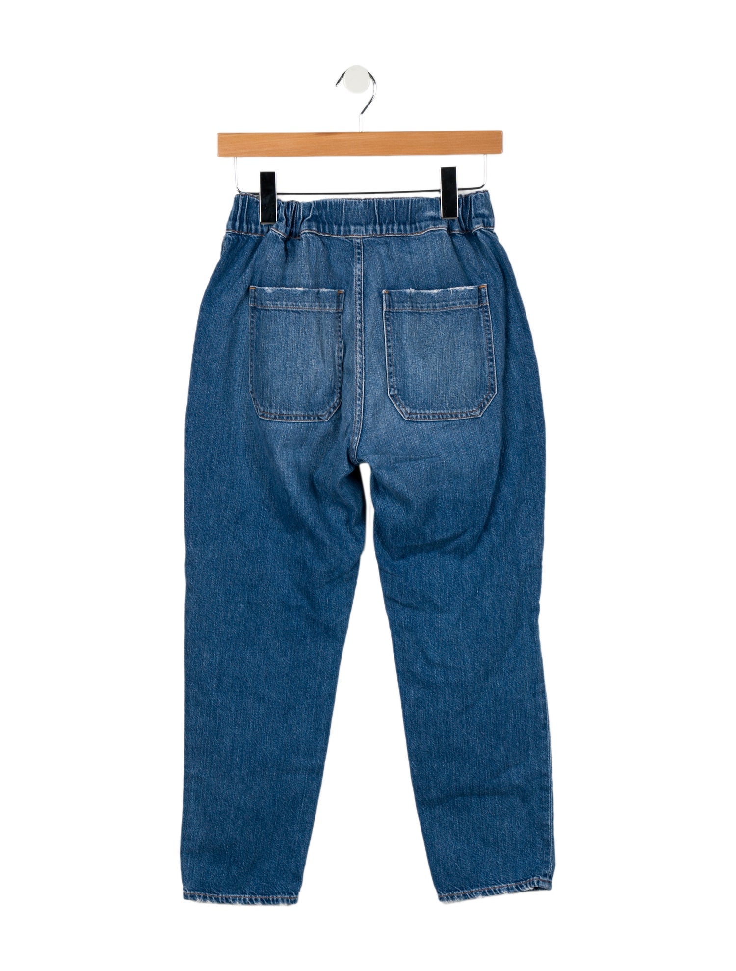 Veronica Beard Mid-Rise Straight Leg Jeans