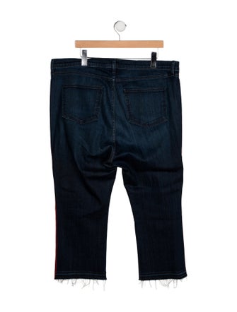 Veronica Beard High-Rise Wide Leg Jeans