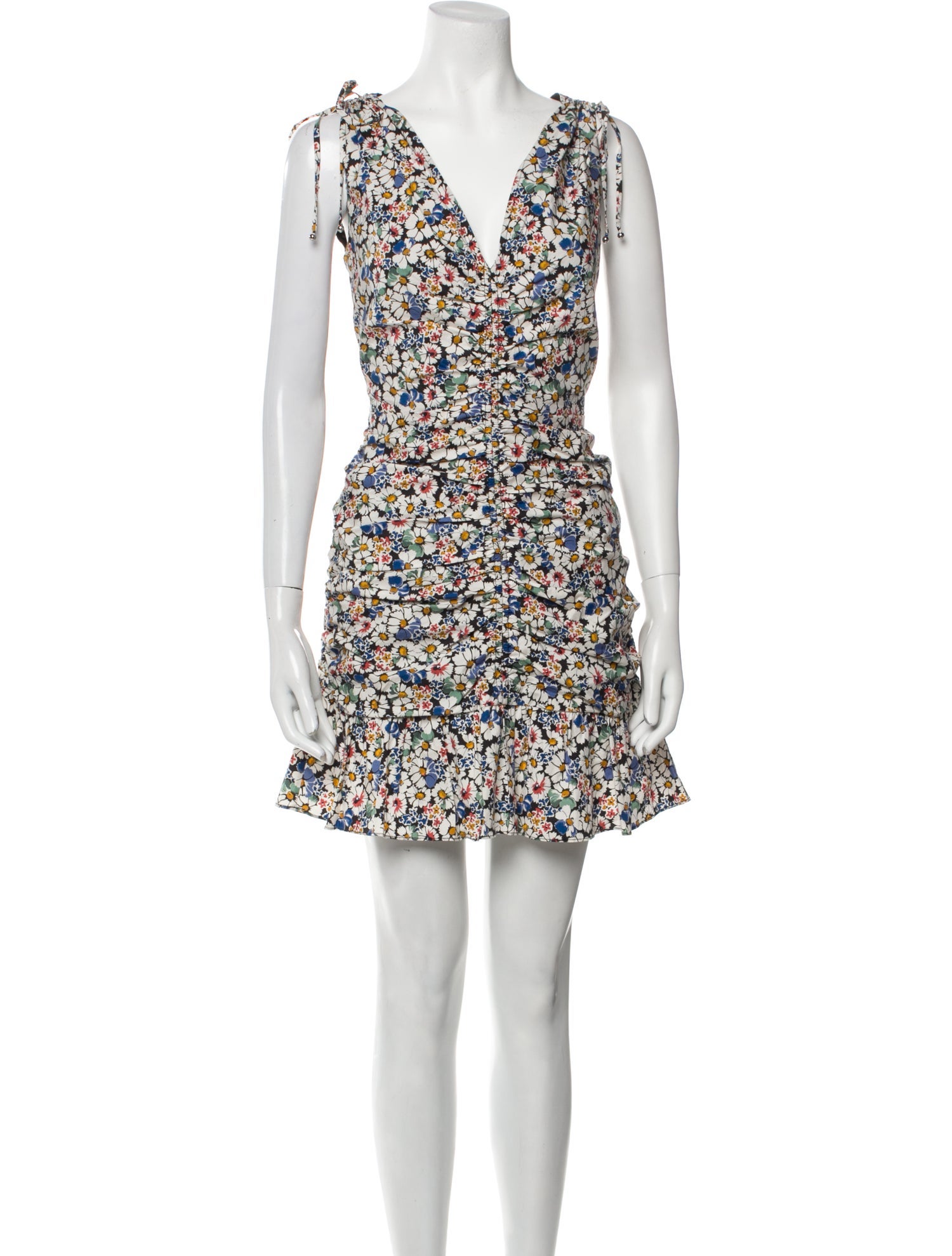 Veronica Beard Floral Print Mini Dress w/ Tags