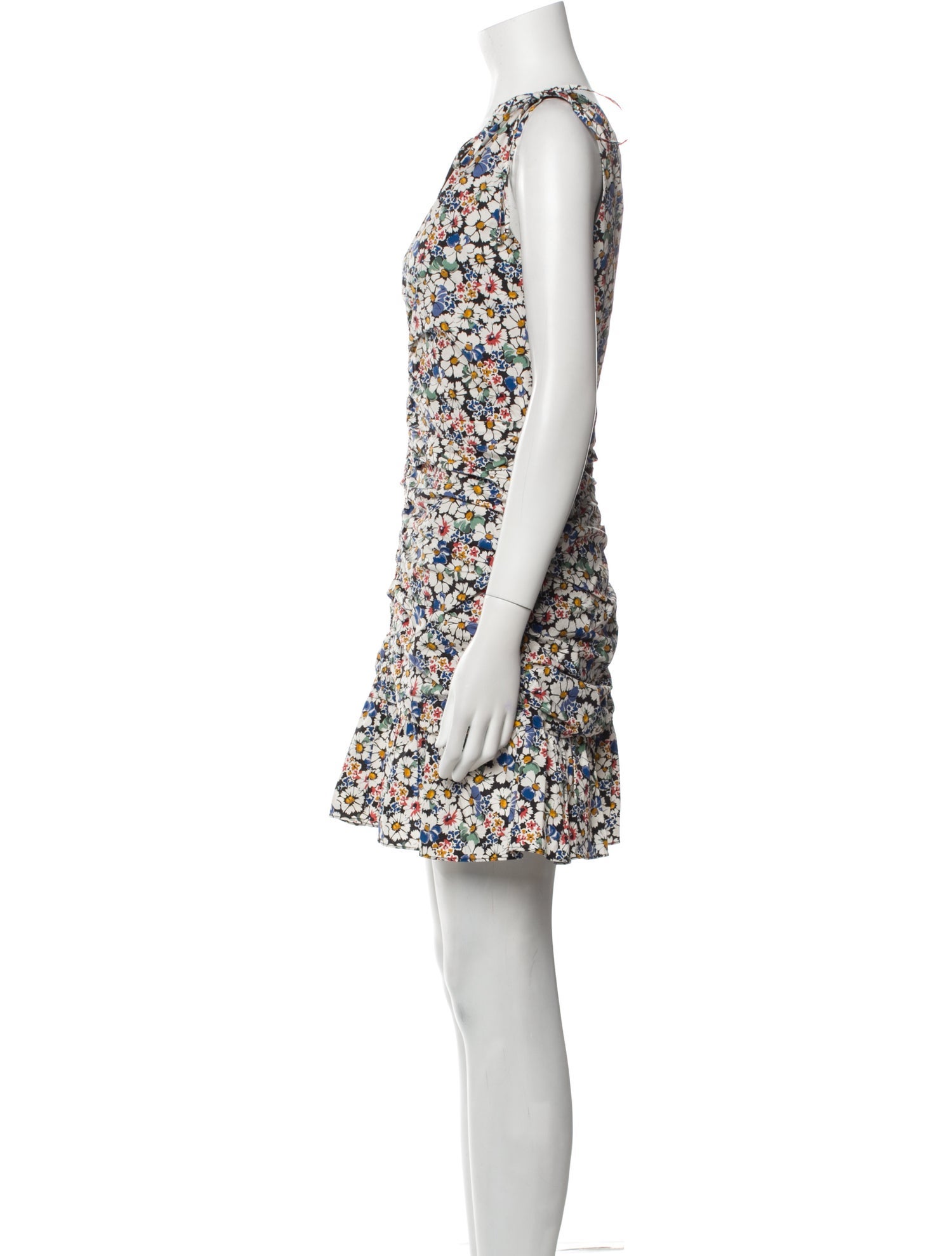 Veronica Beard Floral Print Mini Dress w/ Tags