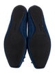 Veronica Beard Denim Bow Accents Ballet Flats