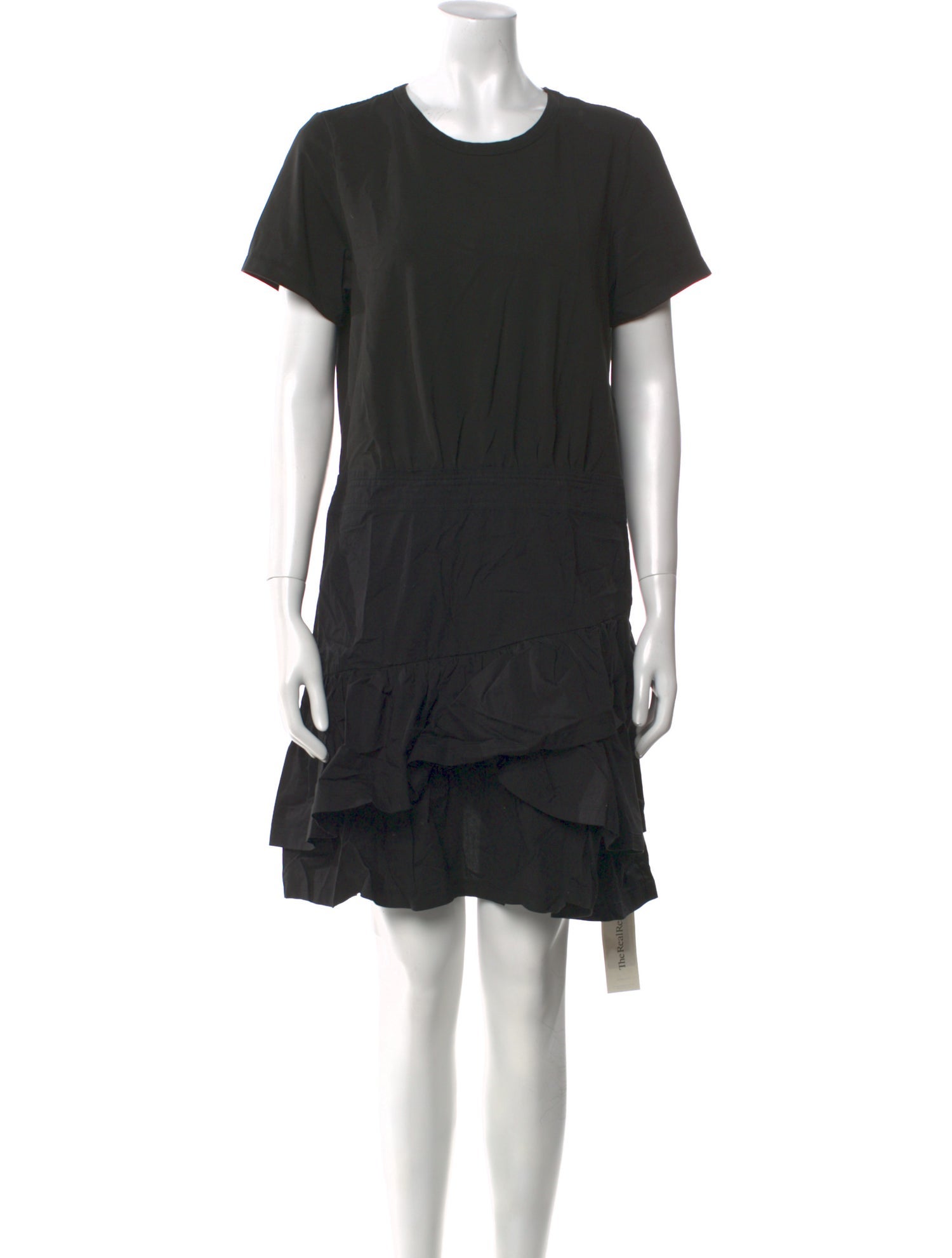 Veronica Beard Crew Neck Mini Dress