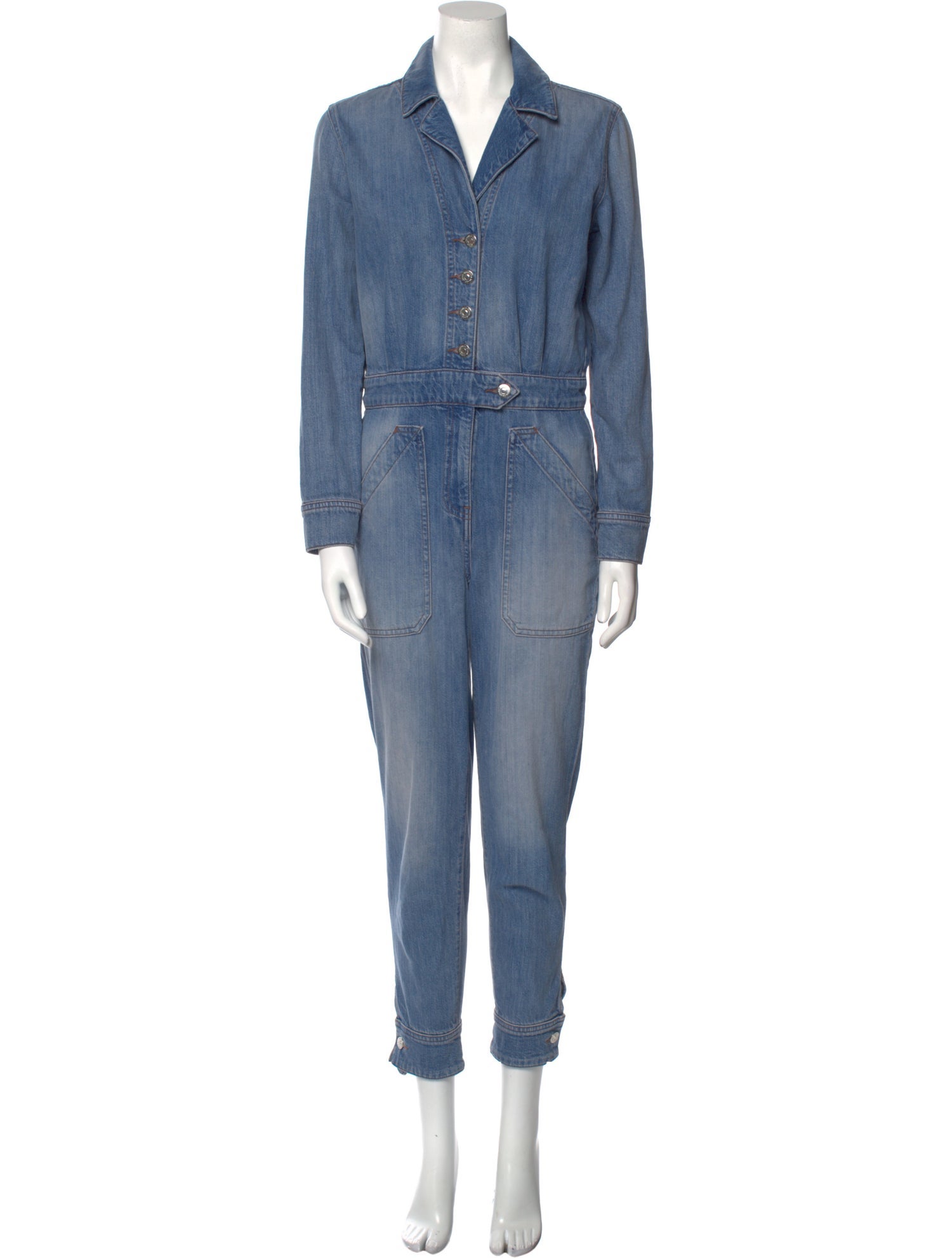 Veronica Beard V-Neck Jumpsuit