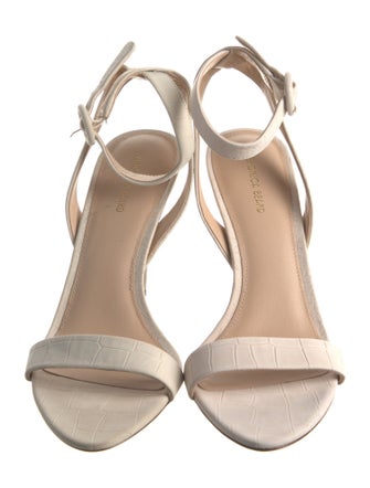 Veronica Beard Suede Slingback Sandals