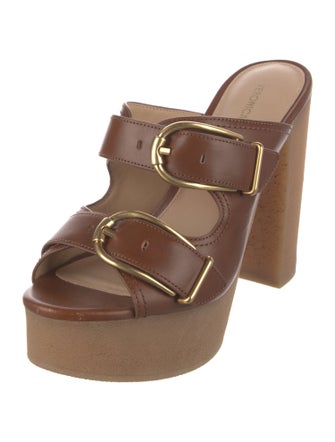 Veronica Beard Leather Slides