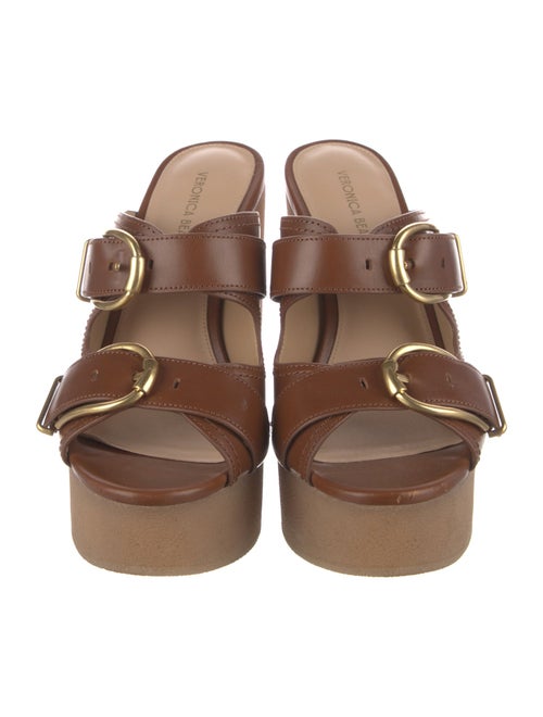 Veronica Beard Leather Slides