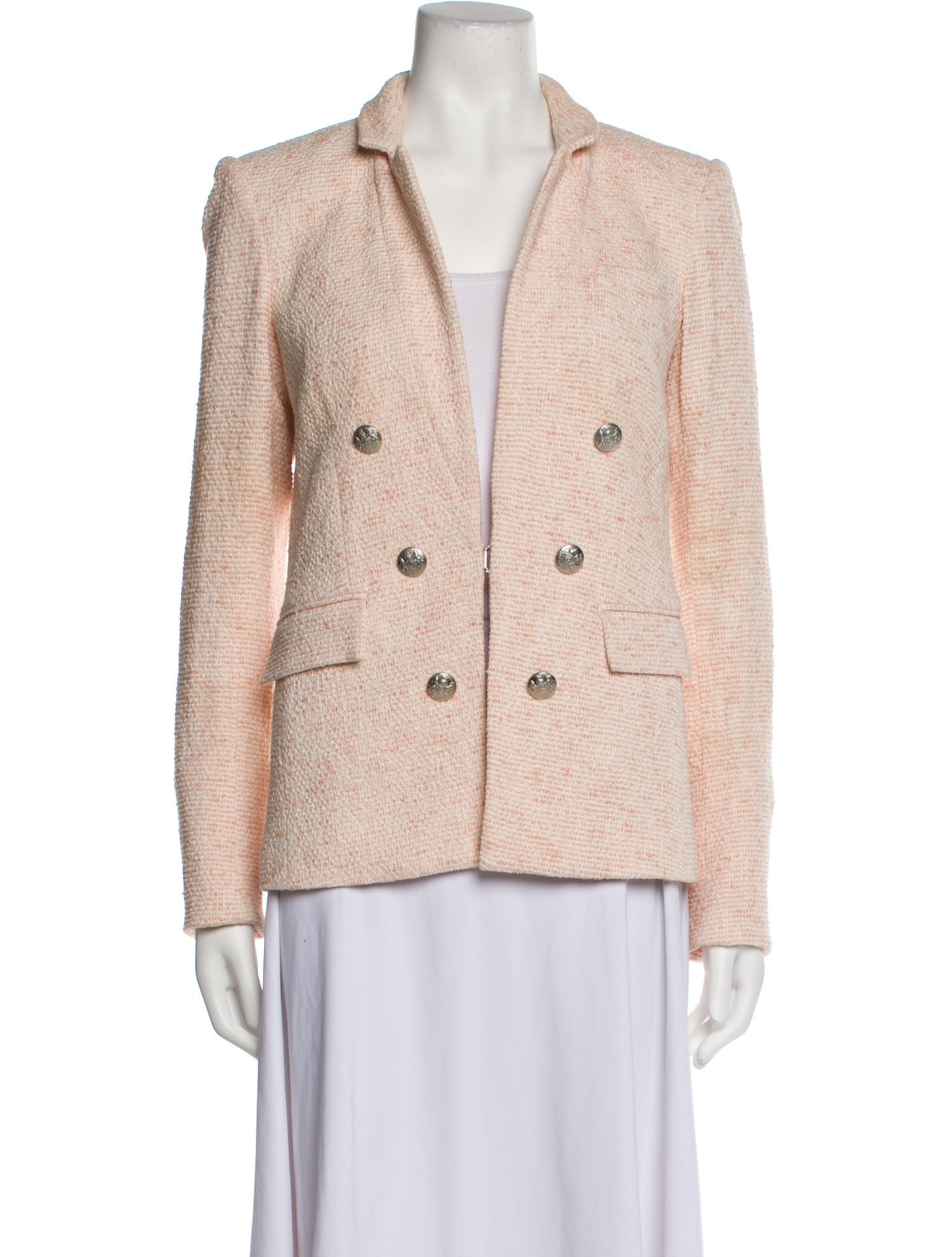 Veronica Beard Tweed Pattern Blazer