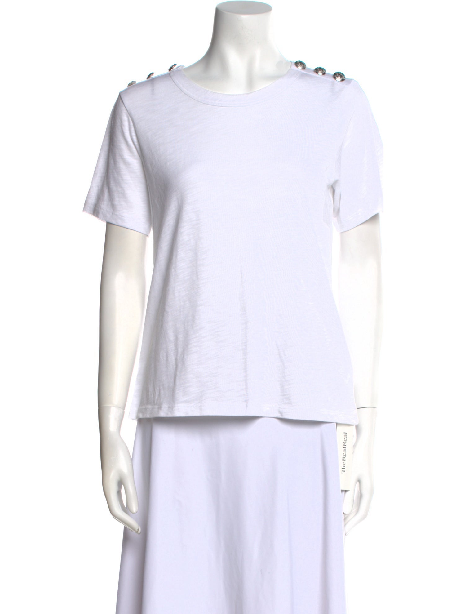 Veronica Beard Crew Neck Short Sleeve T-Shirt