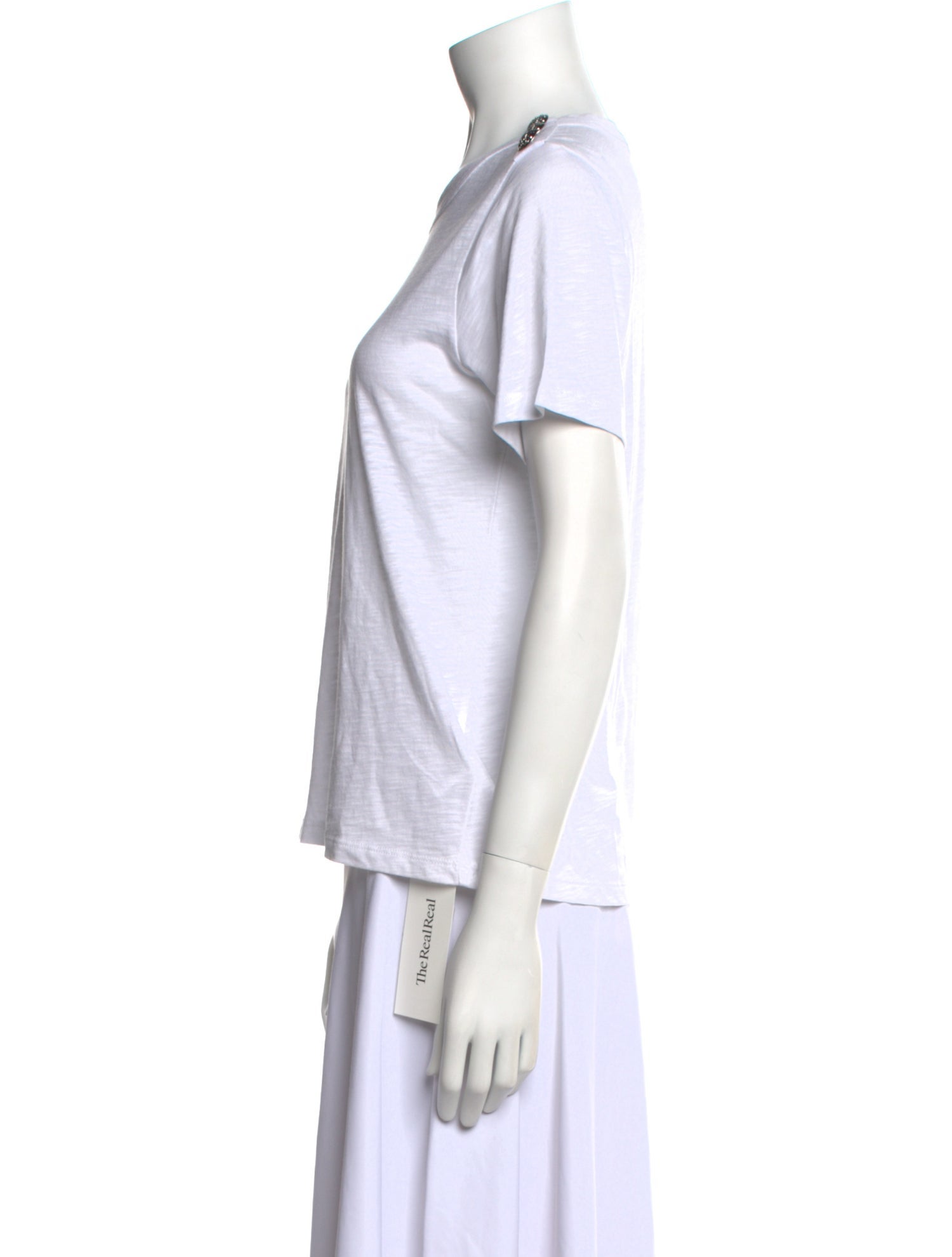 Veronica Beard Crew Neck Short Sleeve T-Shirt