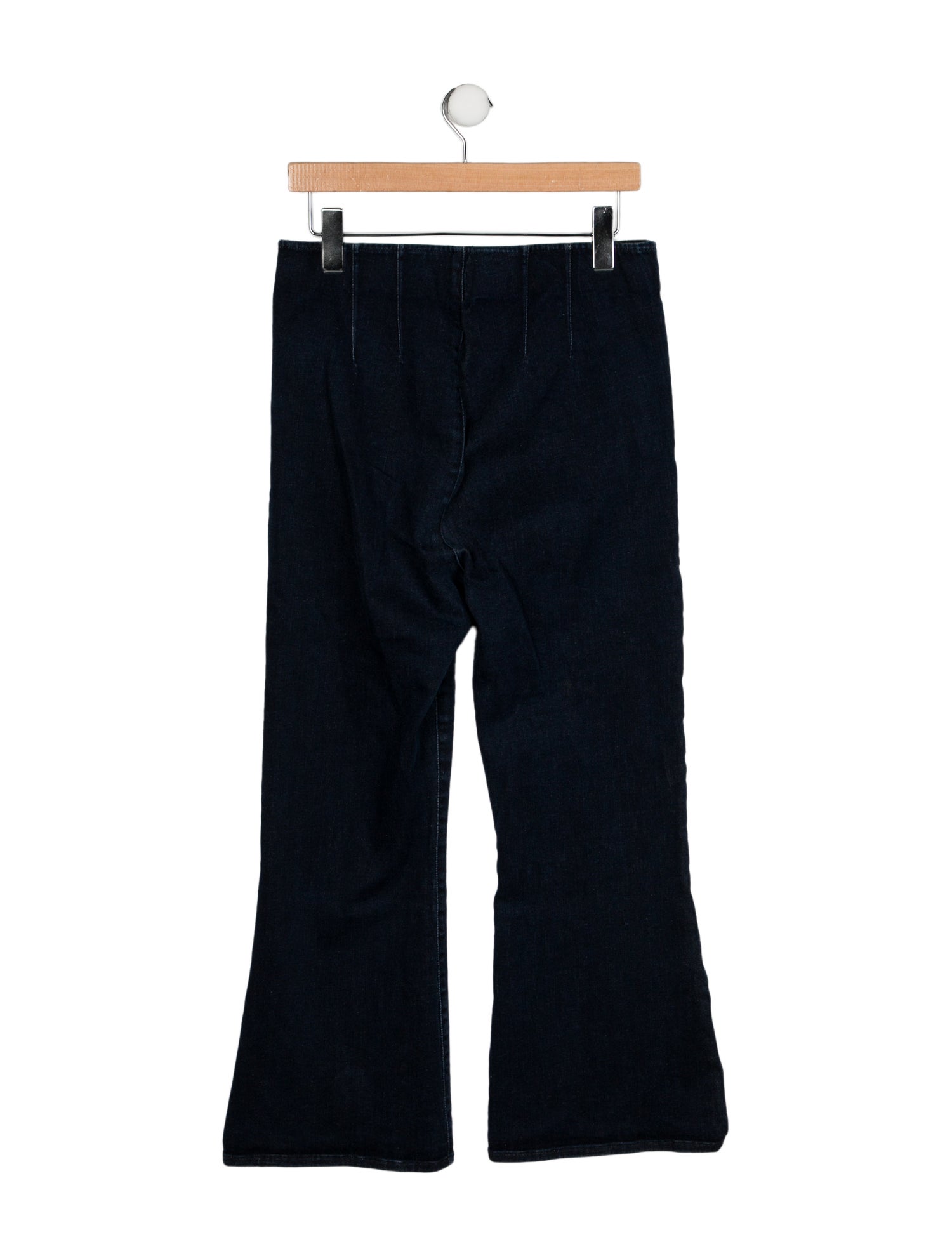 Veronica Beard High-Rise Wide Leg Jeans
