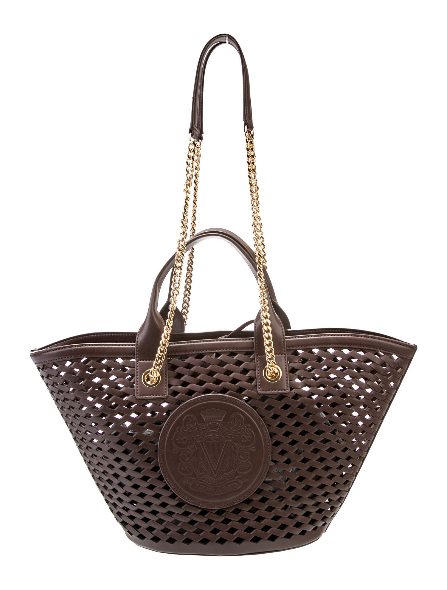 Veronica Beard Leather Top Handle Bag