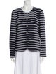 Veronica Beard Striped Evening Jacket