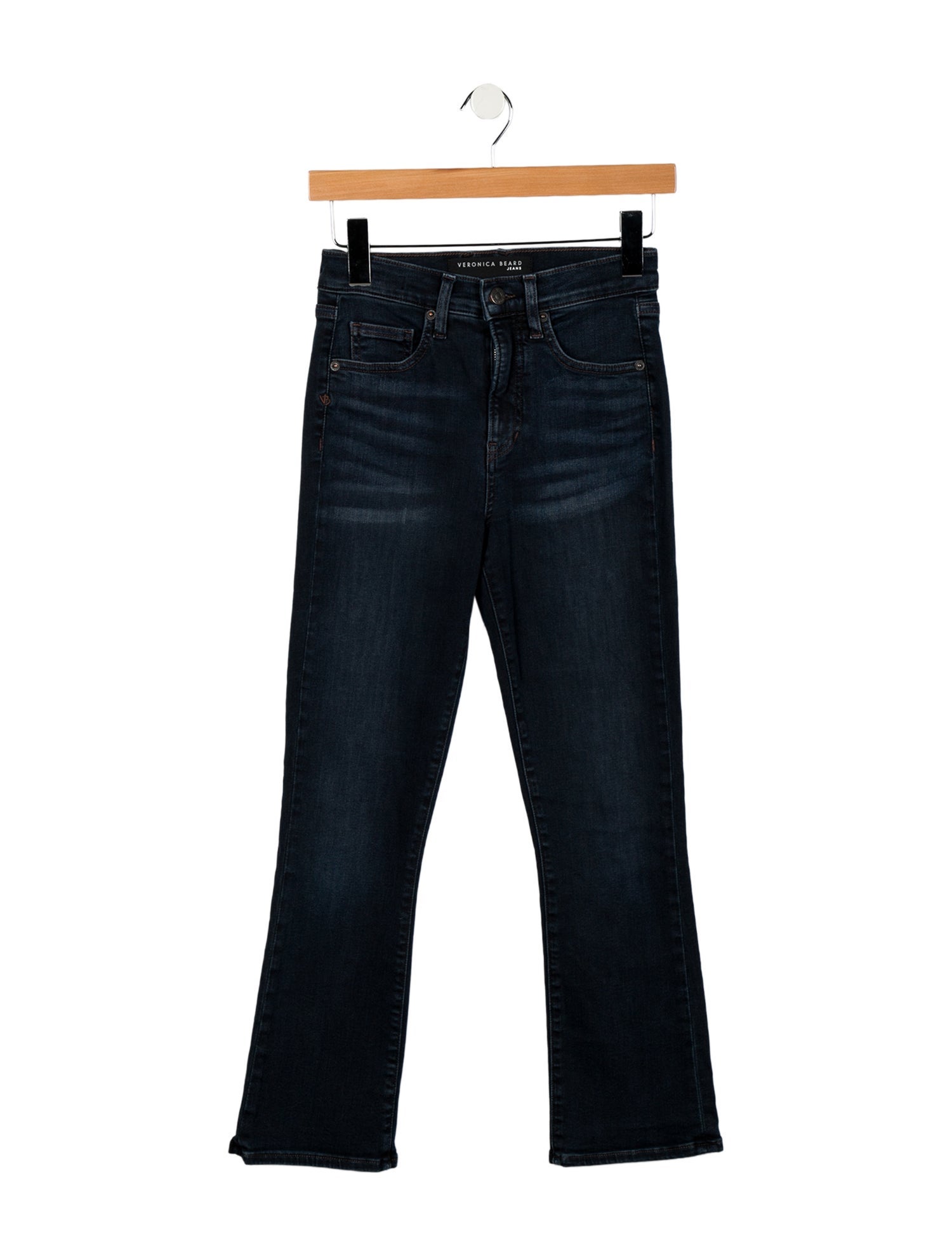 Veronica Beard Mid-Rise Flared Jeans