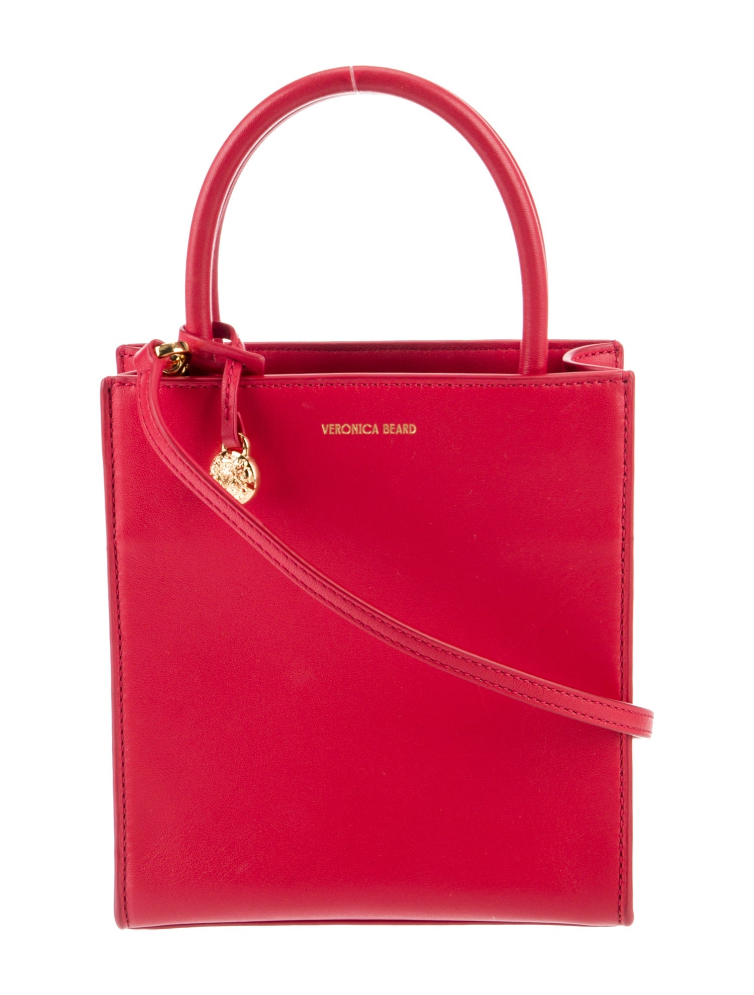 Veronica Beard Leather Top Handle Bag