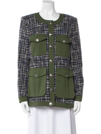 Veronica Beard Tweed Pattern Jacket