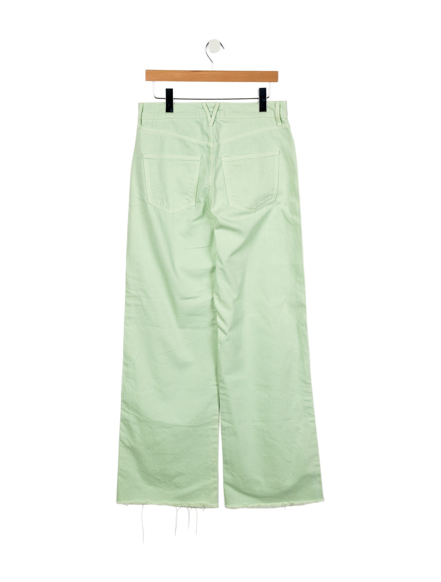 Veronica Beard High-Rise Wide Leg Jeans