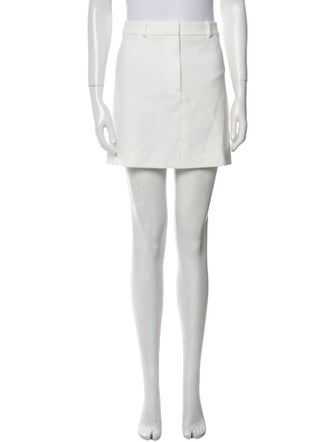 Veronica Beard Studded Accents Mini Skirt