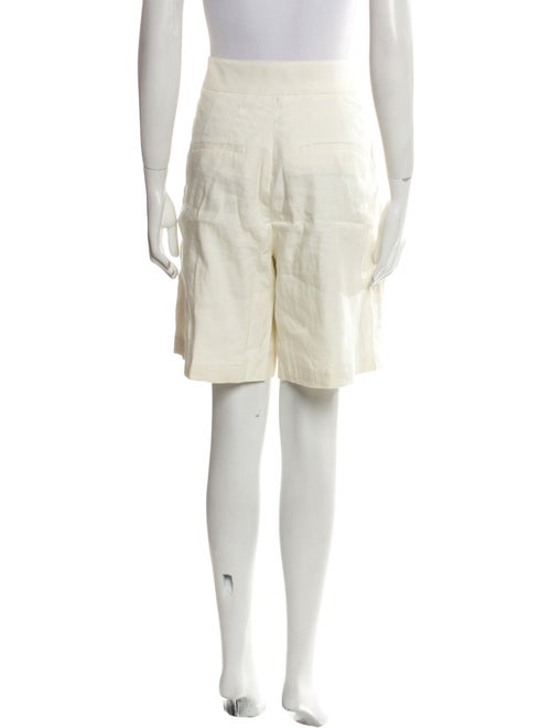 Veronica Beard Linen Knee-Length Shorts