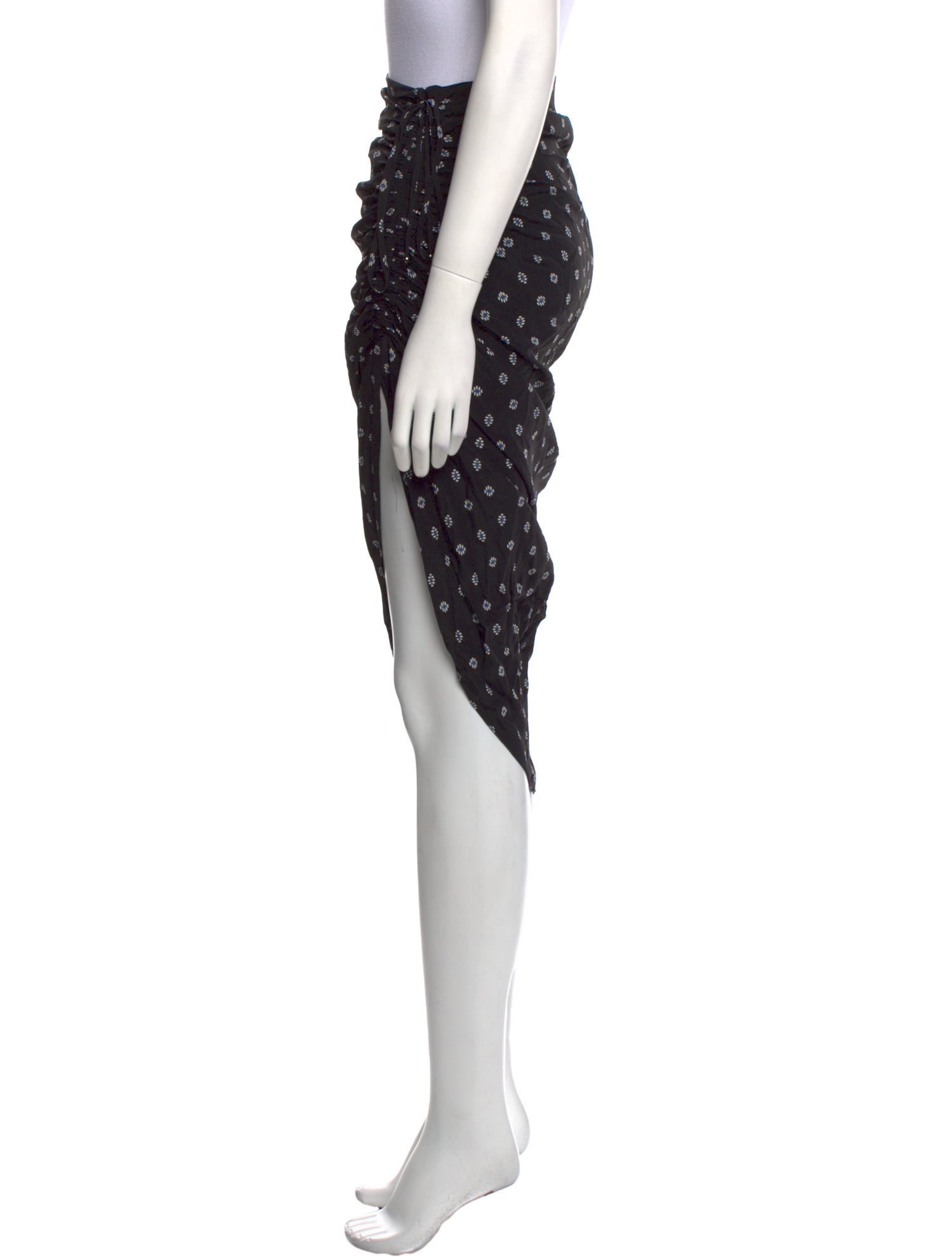 Veronica Beard Silk Midi Length Skirt