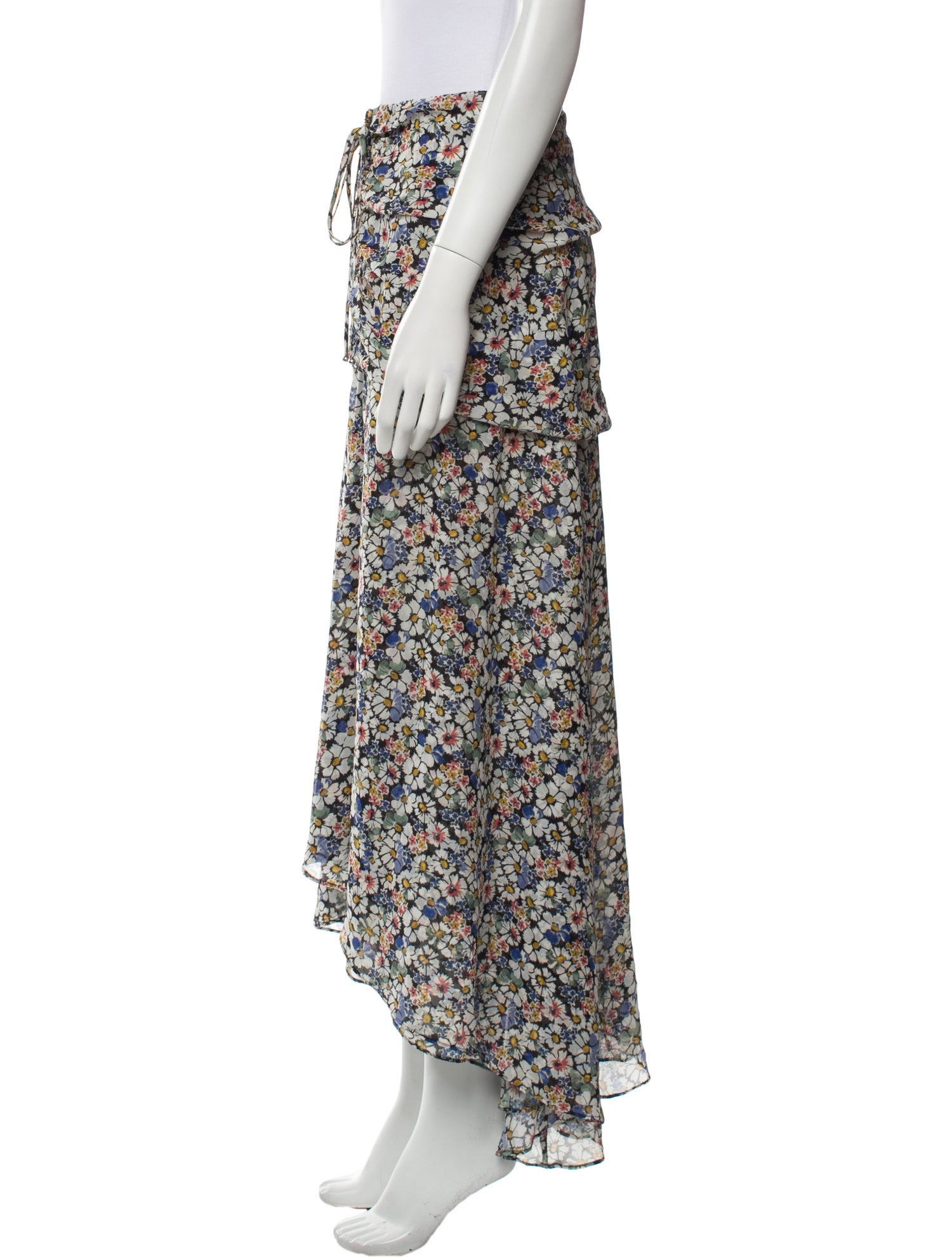 Veronica Beard Silk Long Skirt w/ Tags