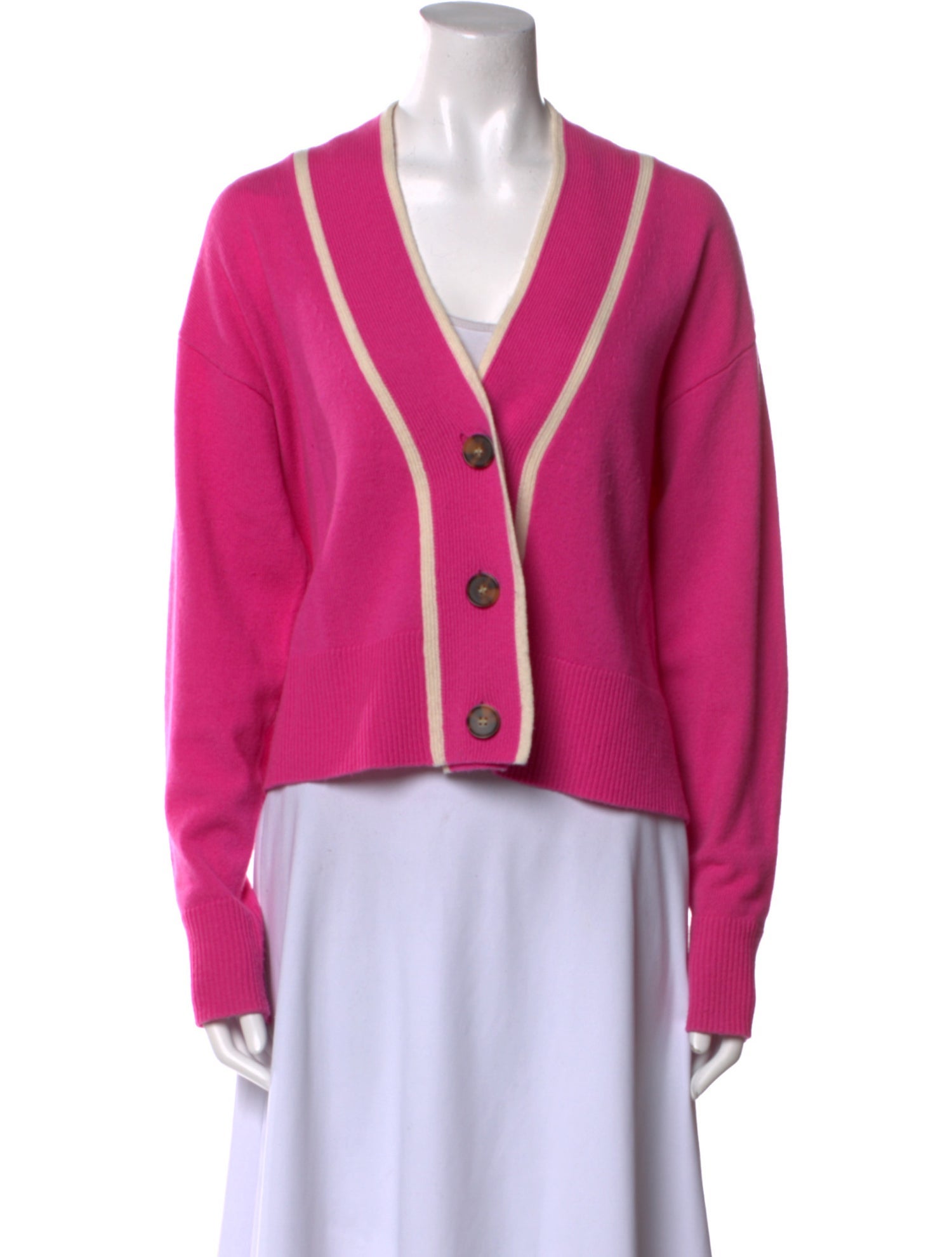 Veronica Beard Cashmere V-Neck Sweater