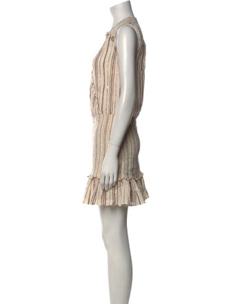 Veronica Beard Striped Mini Dress