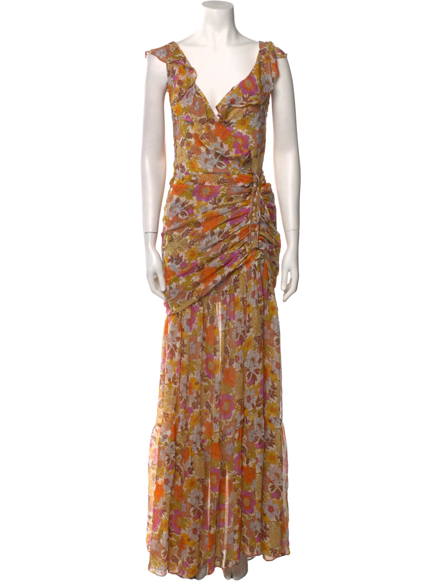 Veronica Beard Silk Long Dress