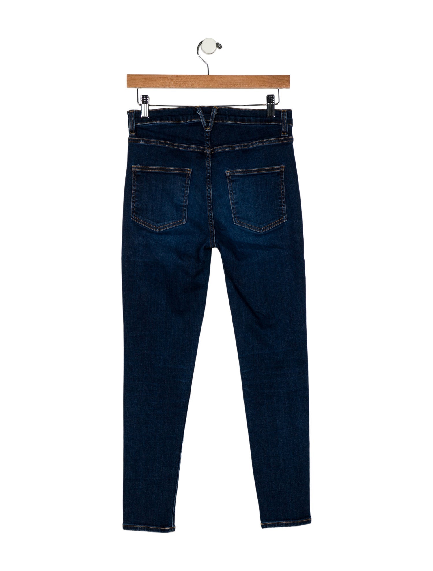 Veronica Beard Mid-Rise Skinny Leg Jeans