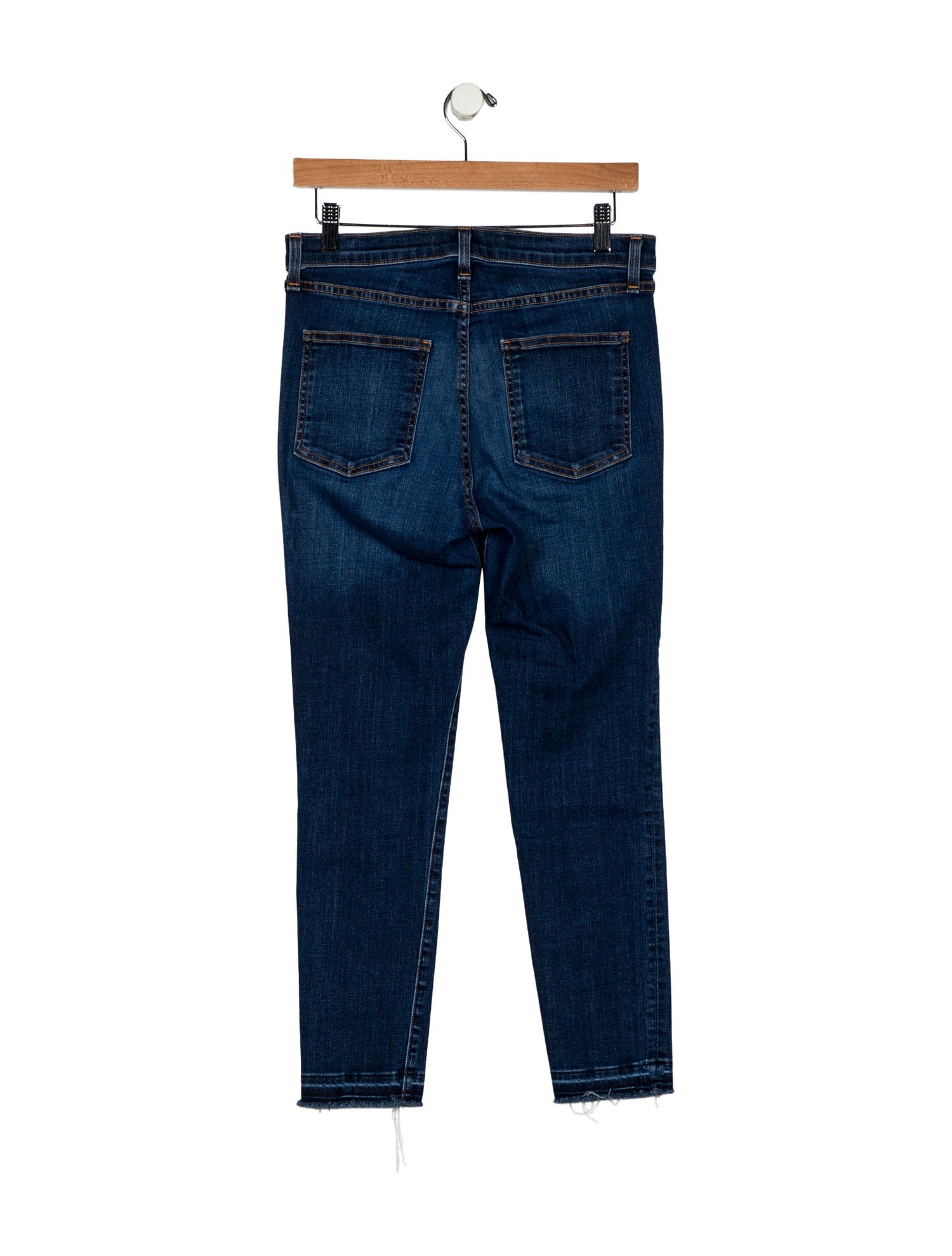 Veronica Beard Mid-Rise Skinny Leg Jeans